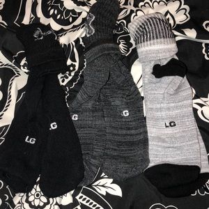 under armer socks. brand new, never worn!!